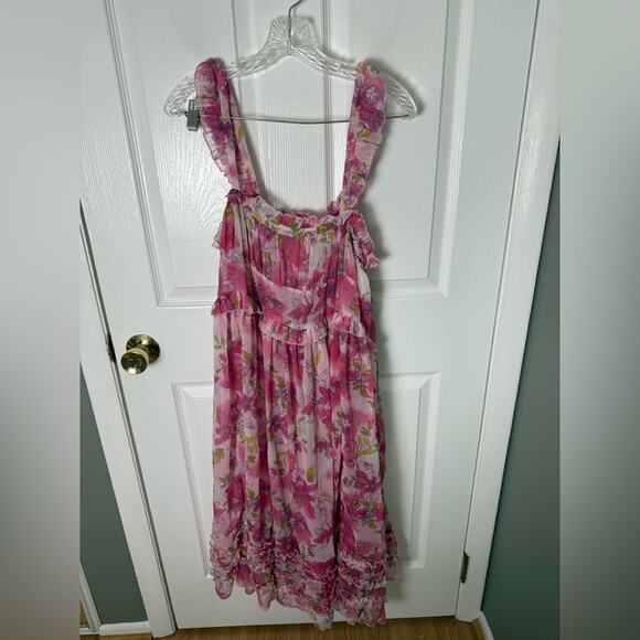 Free People Moon Phase Floral Nightgown S - Picture 2 of 8